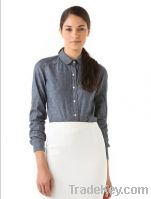 Sell Ladies' Chambray Blouse