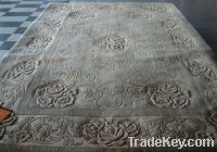 Sell  Semi-woven cut-pile  dyed wool rugs