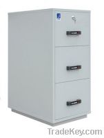 supply Three drawers one hour fire anti-magnetic file safety cabinets