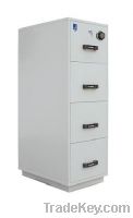 Four  drawers and two hours - Fire anti-magnetic file safety cabinets