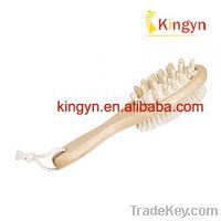 Sell wooden bath brush with massager