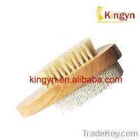 Sell wooden pumice stone/nail brush