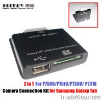 2 in 1 USB Camera Connection Kit TF SD Card Reader for SAMSUNG GALAXY