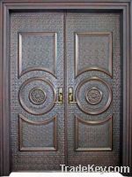 Sell Copper Carved/Mould Pressing Door Durable Exterior Door
