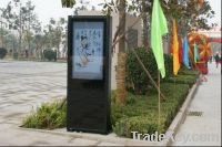 42 inch LCD Outdoor floor-standing advertising display, ad player