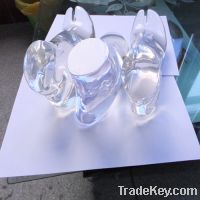 Exquisite Clear Lucite/Acrylic Foot Mannequin Display