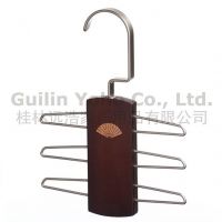 Sell beech wood hanger for ties and belts