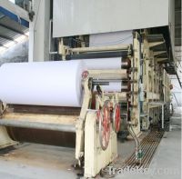 Zhengzhou Guangmao 2400mm Hot Selling culture paper making machine