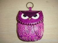 Sell Cute animal shaped leather coin purse