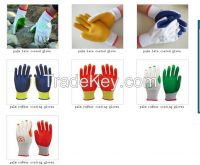 Palm latex Coated Glove