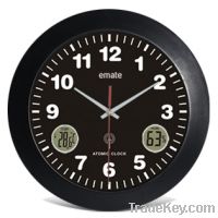 12"Atomic Analog Clock
