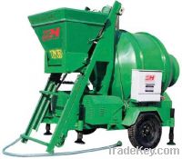 Sell JZM 350 portable small self-loading concrete mixer