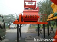 Sell JS500 self loading electric Concrete Mixer with hoist