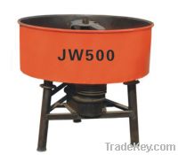 Sell JW500 forced multifunction pan type concrete mixer for sale