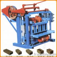 Sell High capacity hollow concrete brick machine with moulds(QMJ4-35)