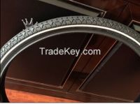 reflective bicycle tire