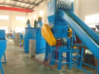 500kg PE Plastic Crushing Washing Drying & Granulating Production Line