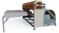 Bed mesh stripping machine