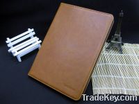 Cowhide Leather Case Smart covers with Sleep function for Apple iPad a