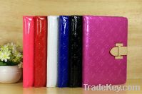 Deluxe Elegant Pattern Smart Cover Leather Case for Apple iPad 2, 3, 4