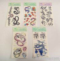 Sell dragon temporary tattoo sticker