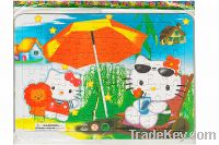 Sell kid cartoon threee pieces jigsaw puzzle