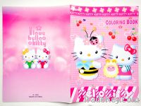 Sell children's cat coloring and sticker book