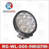 LED Spot Light, 27W work light, (RG-WL-006) with CE