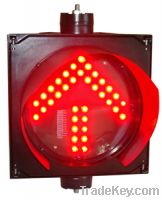red arrow traffic sign