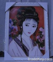 Sell China folk art cloisonne enamel painting for apartment decorating