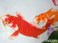 Sell China folk art painting cloisonne handicraft painting