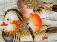 Sell China art pictures cloisonne enamel paintings