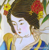 Sell Chinese art painting cloisonne enamel craft painting