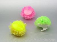 Sell bath ball with plastic plate