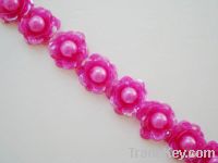 Sell Pink Beaded Sequins Trim
