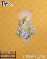 Resin wall lamp