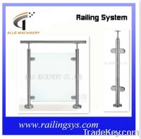 glass railing  stainless steel handrail system