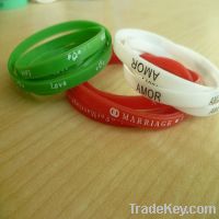 Sell scan silicon bracelet