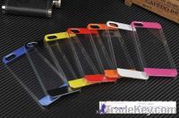 Sell two-color mobile phone case for iphone 5 transparent cover