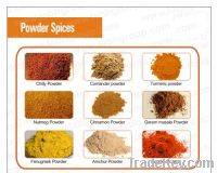 Sell Powder Spices and whole spices