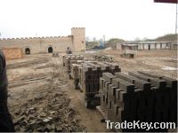 clay brick machine brick factory with hoffman kiln