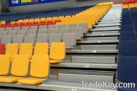 multifunction arena retractable seating system, telescopic chair