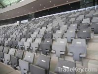 fixed grandstand seating, tribune seating, bucket chair