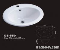 Sell 2012 newest artificial stone wash basin