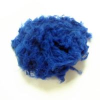 dope dyed polyester spun fiber