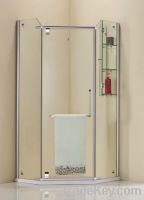 Sell Popular Diamond shape shower enclosures, Frameless shower rooms