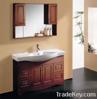 Sell Double sinks bathroom Vanities, Oak modern bathroom cabinets