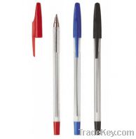 Sell promotional hotel simple ball pen, stick ball pen, cheap ball pen