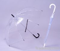 Sell Fashion 21'' POE fabric metal frame transparent umbrella