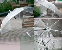 Sell Hight quality with low price PVC transparent umbrella